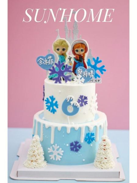 冰雪奇缘蛋糕多少钱_定制尺寸价格表