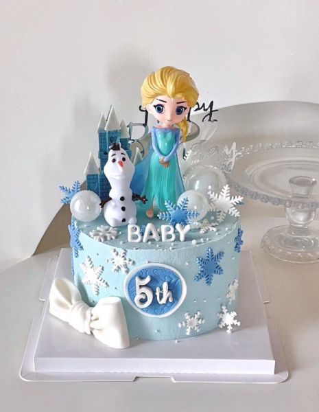 冰雪奇缘蛋糕多少钱_定制尺寸价格表