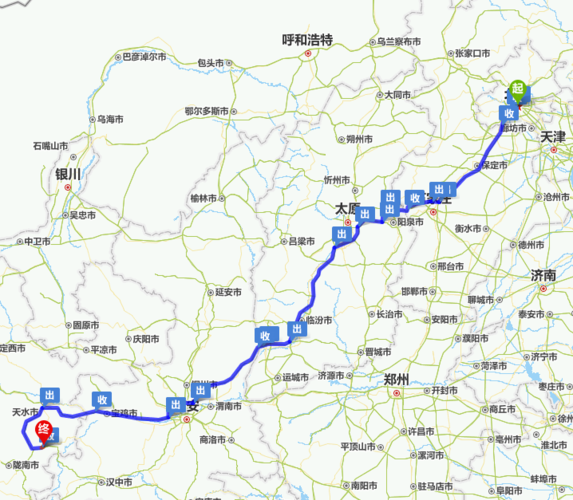 北京到甘肃怎么走最省钱_北京到甘肃自驾最佳路线