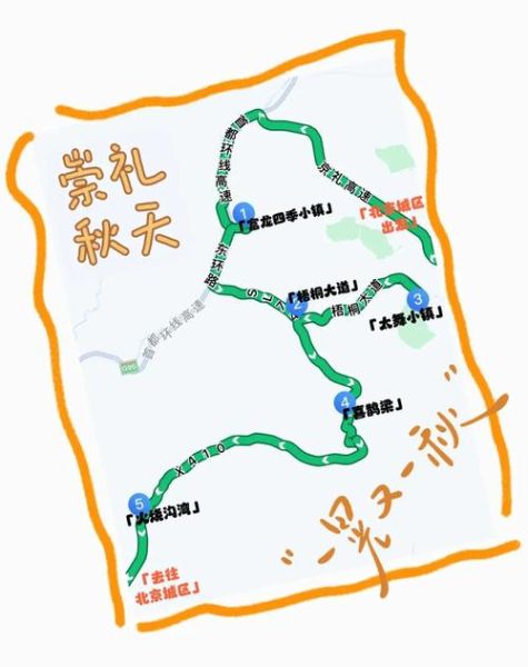 北京到崇礼多少公里_自驾路线怎么走