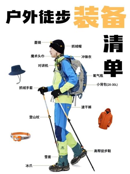 登山户外装备清单_新手必看注意事项