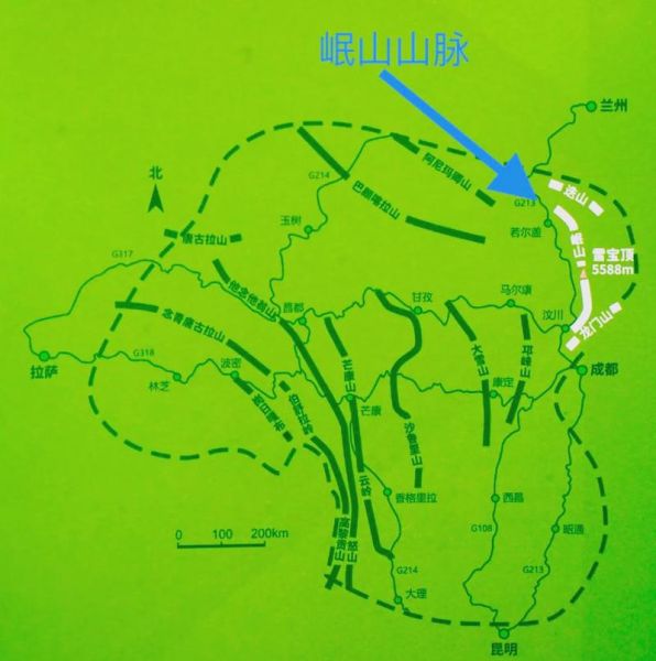 岷山青藏高原_海拔多少米