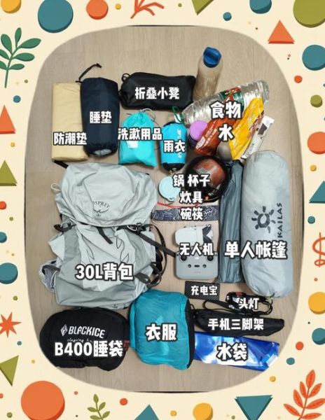 户外轻量化装备清单_如何做到背包不超10公斤