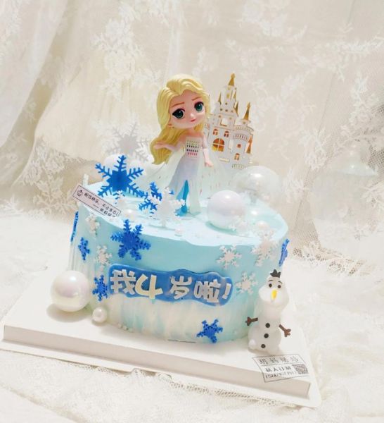 冰雪奇缘造型蛋糕怎么做_冰雪奇缘蛋糕价格多少钱