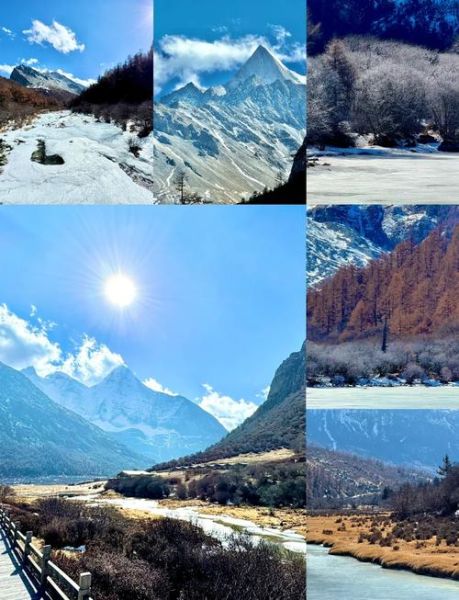 稻城冰雪融化的早晨_最佳观赏时间