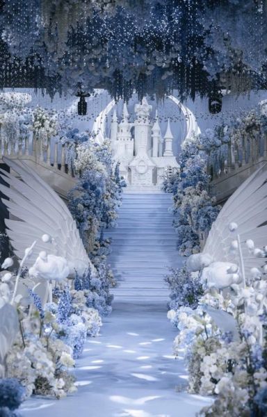 冰雪婚礼图片怎么拍_冰雪婚礼布置灵感