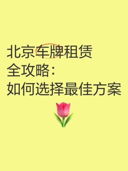 北京车牌出租多少钱一年_北京车牌出租合法吗