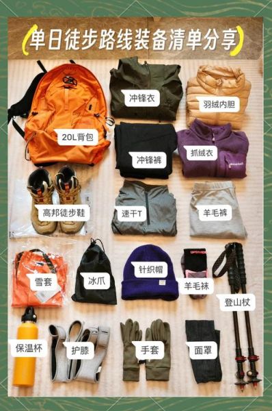 户外露营装备清单_如何挑选徒步背包