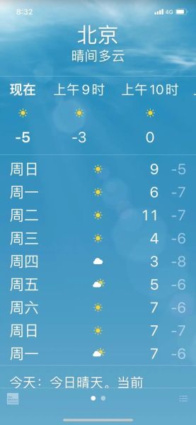 北京现在多少度_实时温度查询方法