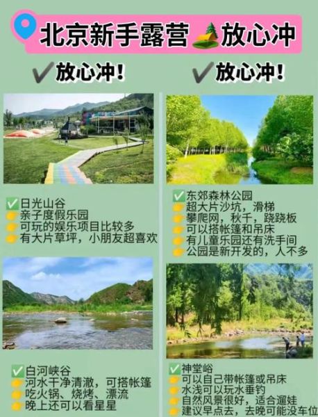 户外公园露营需要准备什么_新手露营注意事项