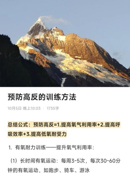 运动员高原反应严重怎么办_高原训练注意事项