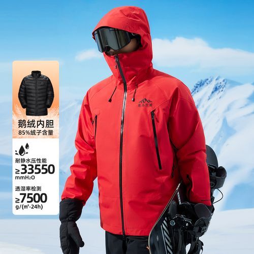 户外冲锋衣怎么选_冲锋衣三合一和硬壳哪个好