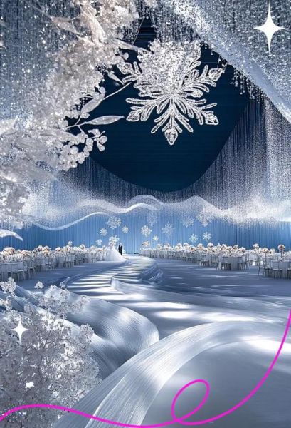 冰雪婚礼场地怎么选_冰雪婚礼布置灵感