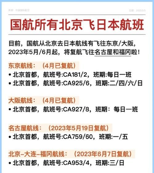 北京飞东京几个小时_航班时长多久