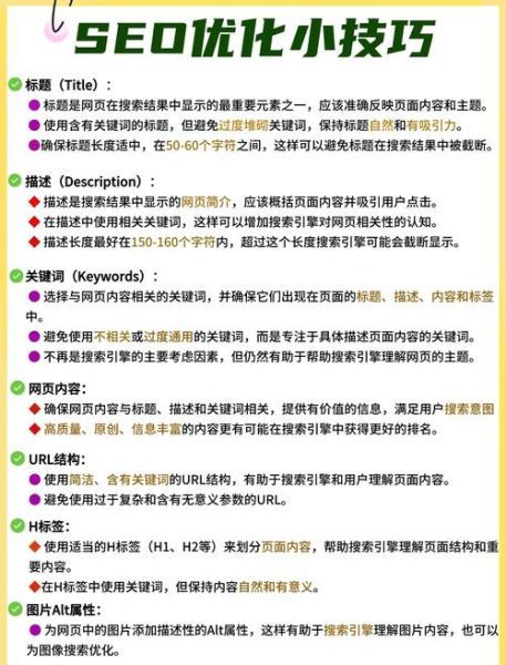 如何优化网站SEO_百度排名提升技巧