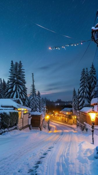 夜景冰雪摄影技巧_冬季夜景怎么拍才好看
