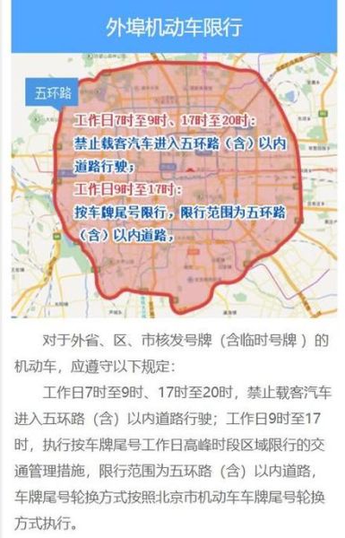 北京外地车限号规定_外地车进京限号怎么处罚