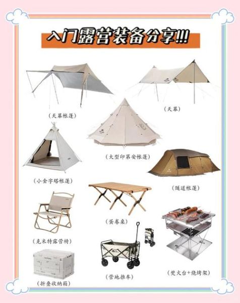 户外露营需要带什么装备_新手露营注意事项