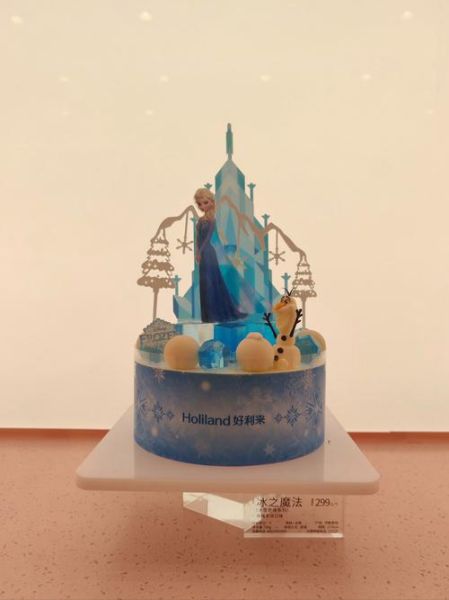 冰雪奇缘场景蛋糕怎么做_冰雪奇缘蛋糕多少钱