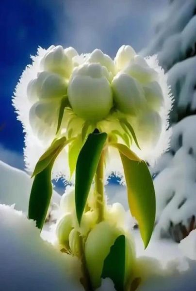 冰雪莲花长什么样_冰雪莲花的生长环境