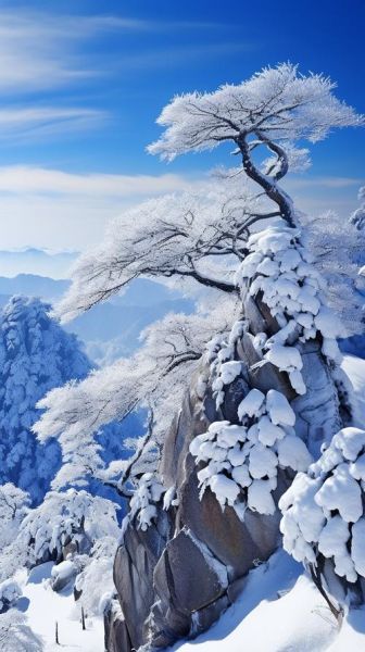 冰雪松图片怎么拍_冰雪松摄影技巧