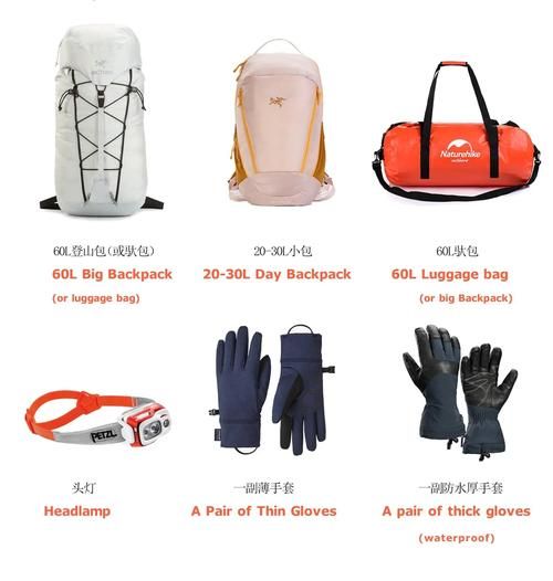 登山户外用品怎么选_登山装备清单有哪些