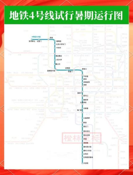 北京地铁4号线末班车时间_几点停运