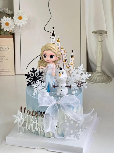 冰雪奇缘蛋糕怎么做_冰雪奇缘主题蛋糕配方