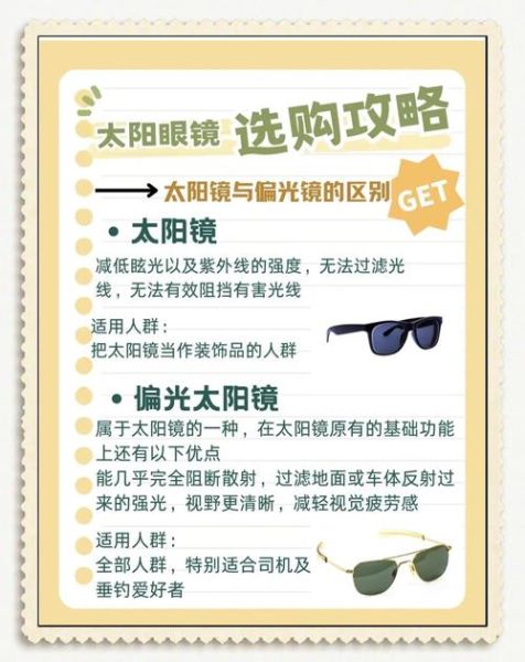 户外太阳眼镜怎么选_偏光镜和防紫外线区别