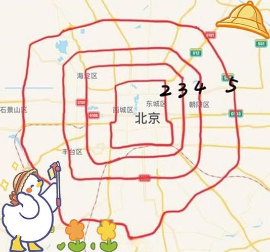 北京五环内面积有多大_五环内到底包含哪些区