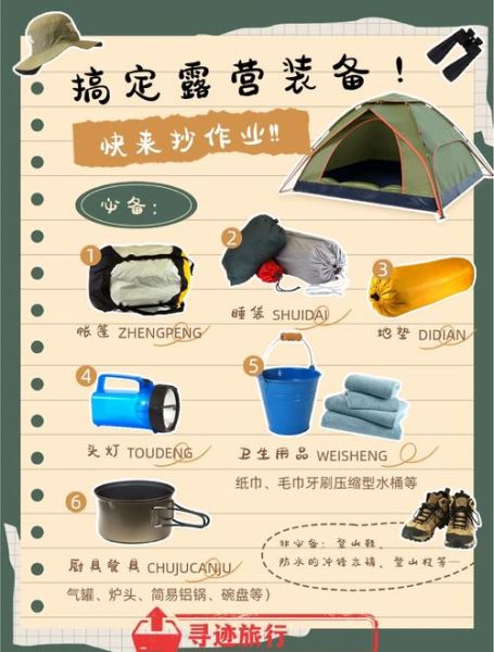 户外露营必备用品清单_新手如何挑选