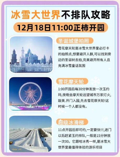 哈尔滨万达冰雪乐园门票价格_游玩攻略