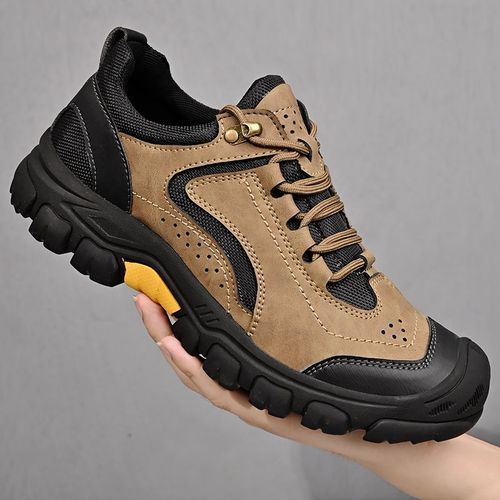 户外男牛皮高帮皮鞋哪个好_怎么选尺码