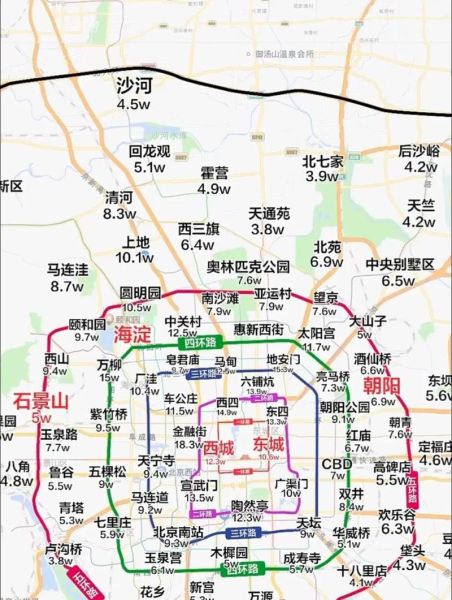 北京城区地图怎么分环_北京城区地图高清版哪里下载